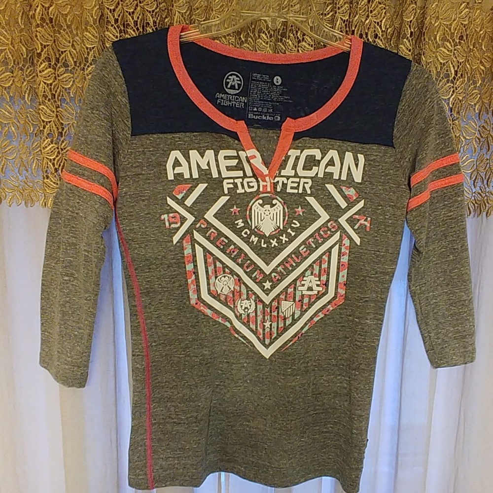 Ladies Medium American Fighter